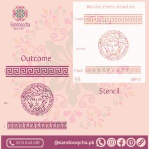 Vercase set   stencil  id#12  .