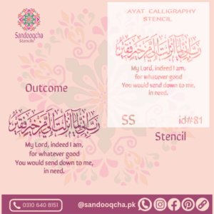 canvas paiting stencil reusabale rabbi ini lima